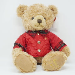 2014 Jasper Harrods Christmas Bear 12" Plush
